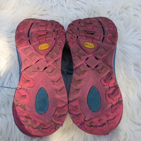 Hoka One One Mafate Speed 2 Sz 10 Womens Blue Pink Teal shoes 1012345 IBAS. Run - Picture 8 of 9